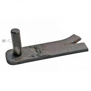 Großer Mauer Torkloben geschmiedet alt antik 22cm 16er Dorn