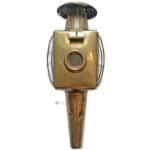 Kutschenlampe antik Messing alt Petroleum 30cm