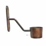 Kutschenlampe antik Messing alt Petroleum 30cm