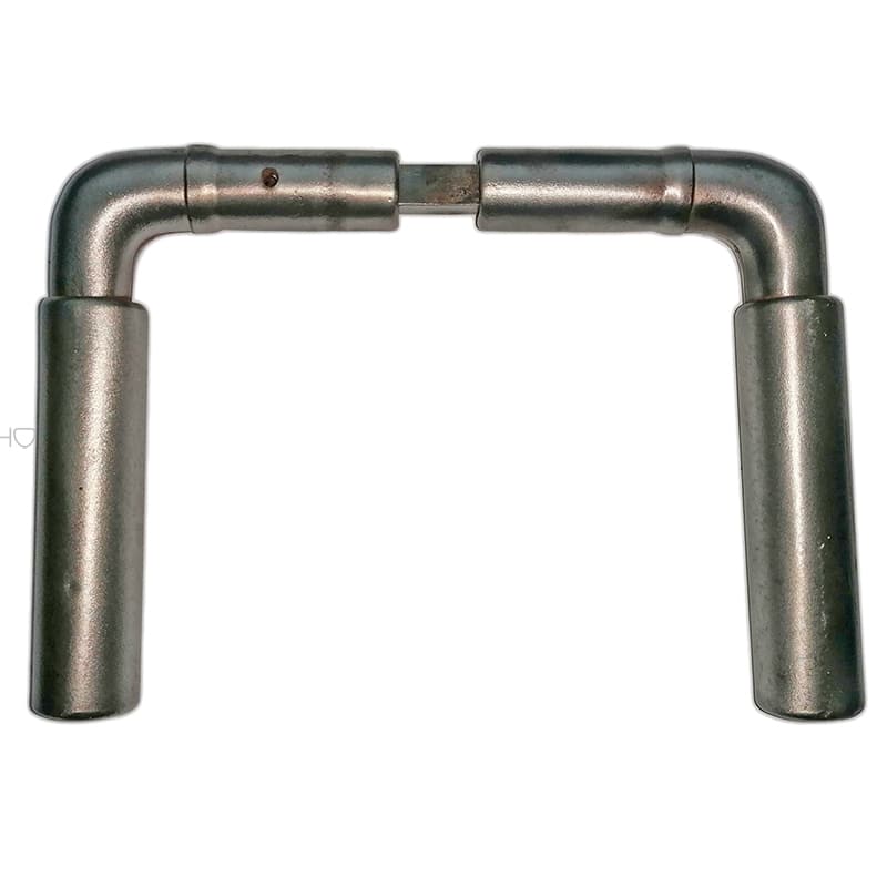 Türdrücker alt Stahl 1920er rund Türklinken 16mm 8er Vk