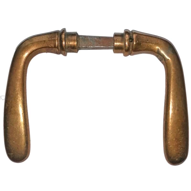 Türdrücker Avantgarde polygon Türklinken alt Messing 16.7mm 9er Vk