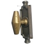 Basküle Fenstergetriebe antik Fenstergriff Rhombus alt 8er Stange
