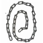 Absperrkette antik Einfriedung Eisen Grabmal Monument alt 2.40m 5kg