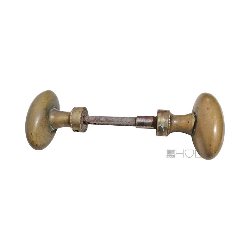 Türknauf Garnitur antik Frankreich Messing alt Perlenband Eigriff 6er Vk Türknauf Garnitur antik Frankreich Messing alt Perlenband Eigriff 6er Vk