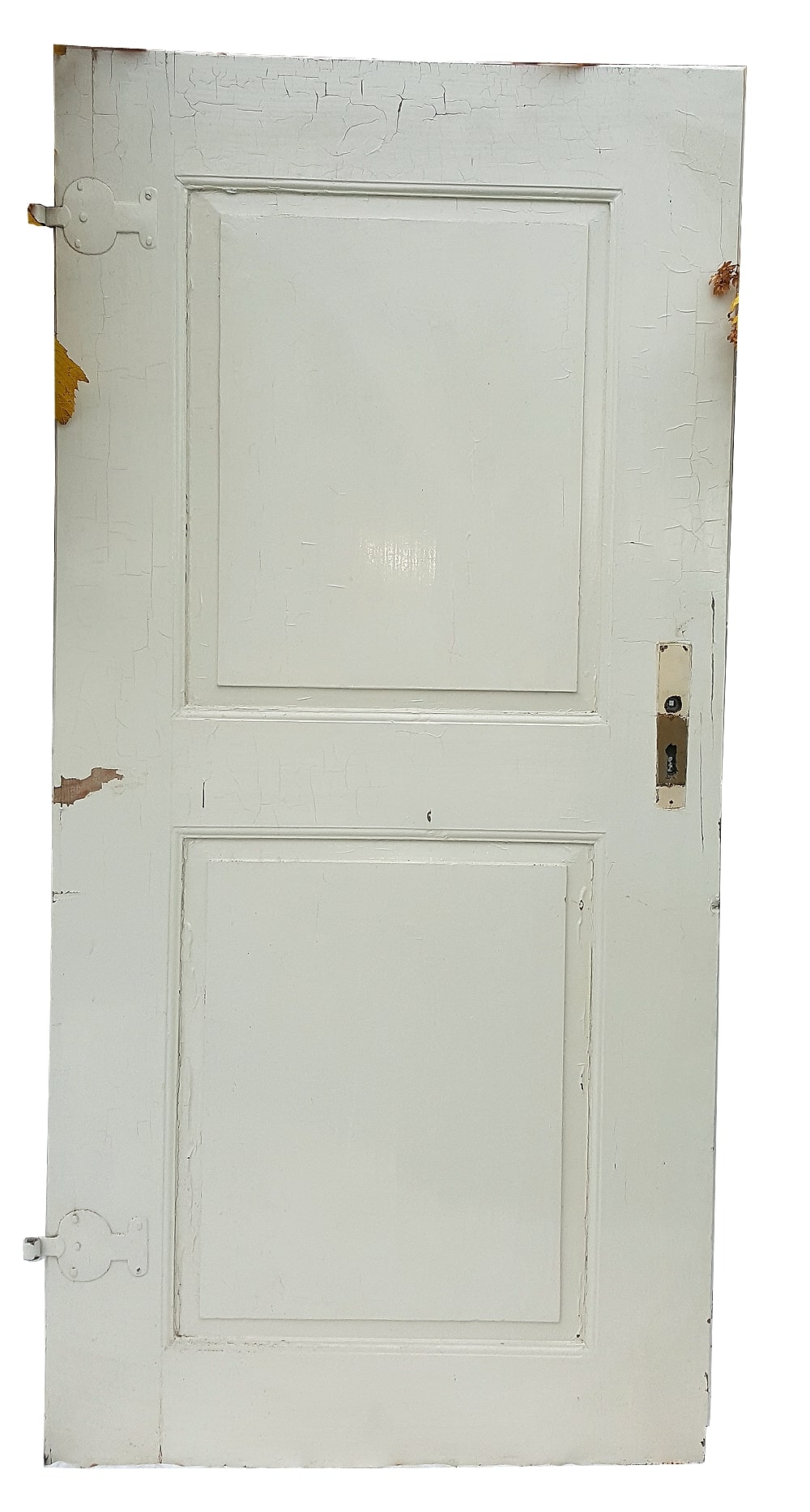 Alte Tür in weiss für Upcycling Restauration Deko Vintage Holztür Nr.247