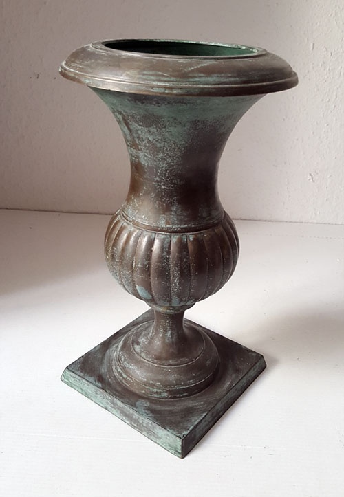 Amphore antik Bronze 31 x 18 cm Amphorenvase Deko