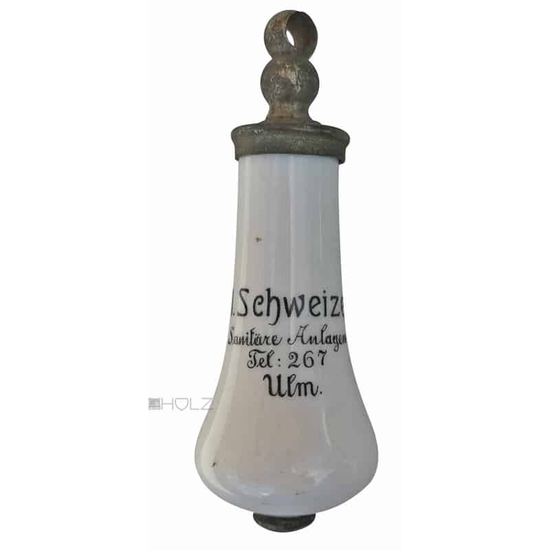 Toilettenzieher antik Porzellan Schweizer Toilettengriff Spülung alt Ulm