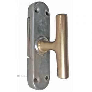 Fenstergetriebe Basküle alt 1920er Fensterolive Stab Links Einreiber