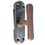 Basküle Fenstergetriebe alt 1920er Fensterolive Klampe Links Einreiber