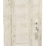 Tür alt Flügeltür weiß links Shabby Vintage Krakele