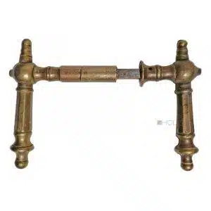 Kastenschloss Türdrücker antik Kugel polygon Türklinken alt 8er Vk