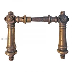 Türdrücker antik Säulen Türklinken alt groß Haustür 17.2mm 11er Vk