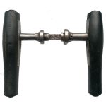 Türdrücker antik Türgriffe Ebenholz alt Schiebetür etc. 14mm 10er Vk