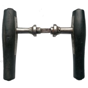Türdrücker antik Türgriffe Ebenholz alt Schiebetür etc. 14mm 10er Vk