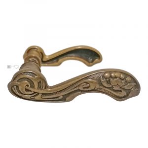 Türdrücker antik Jugendstil alt Seerose