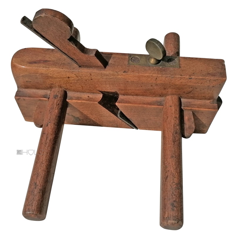 Charles Gowland - Antiker Falzhobel Nuthobel Spezialhobel Hobel - frühes 19.Jhd