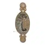 Griffmuschel antik Schiebetür Tür alt Türgriff Ziehgriff 16cm