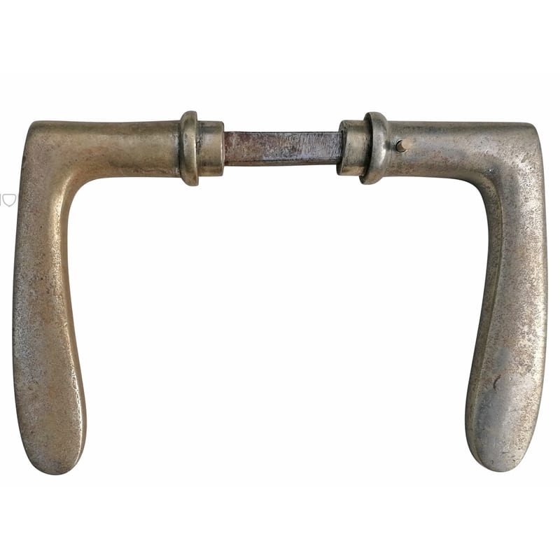 Türdrücker 1920er alt vernickelt Türklinken 16mm 9er Vk