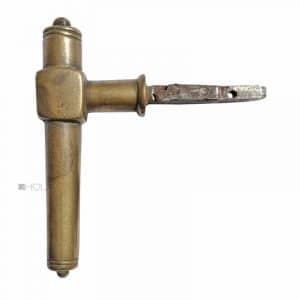 Türdrücker Biedermeier alt Würfel Türklinke Vierkant genietet