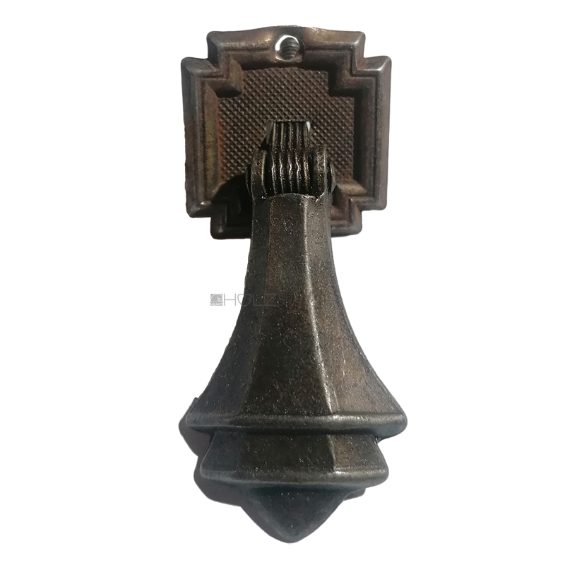 Möbel Hängegriff alt Schubladengriff Stahl Art Deco