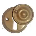 Tür Schlüsselschild Schlüsselrosette alt Jugendstil Avantgarde Blende 44mm