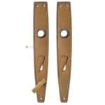 Langschilder Jugendstil Avantgarde alt Sperrriegel 17.3mm 74