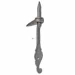 Stützkloben Tür geschmiedet antik ziseliert alt 13er Dorn