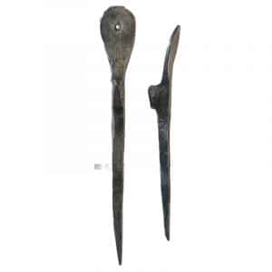 Mauerkloben antik geschmiedet Fenster alt Stahl 13-16cm