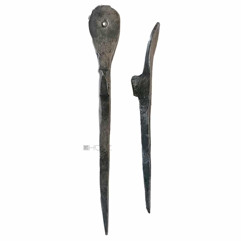 Mauerkloben antik geschmiedet Fenster alt Stahl 13-16cm