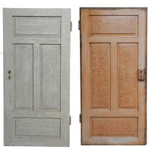 Zimmertür antik Krakele alt massiv Tuer6 rechts Falzmaß 85.5x184