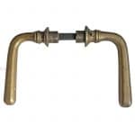 Türdrücker antik Biedermeier polygon alt Türklinken 16.1mm 9er Vk