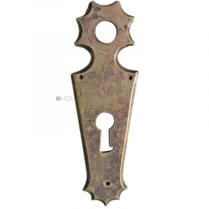 Tür Kastenschloss Kurzschild antik Biedermeier alt 13.5mm 56