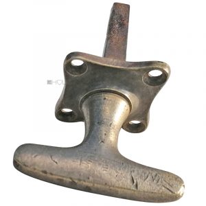 Tür Nachtriegel Jugendstil Avantgarde alt 1920er Sperrriegel