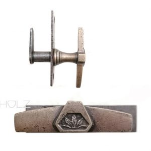 Türschloss antik Türklinke alt Eisen Türriegel Schlosser