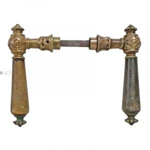 Türdrücker antik prächtig alt Gründerzeit 16.7mm 8er Vk