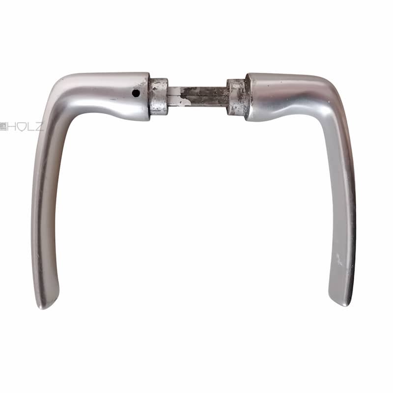 Türdrücker alt Mid Century Alu Türklinken 16.6mm 8er Vk