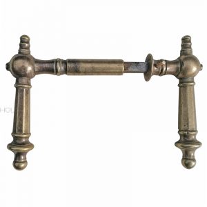 Türdrücker antik Kastenschloss Kugel polygon alt 15.3mm 9er Vk