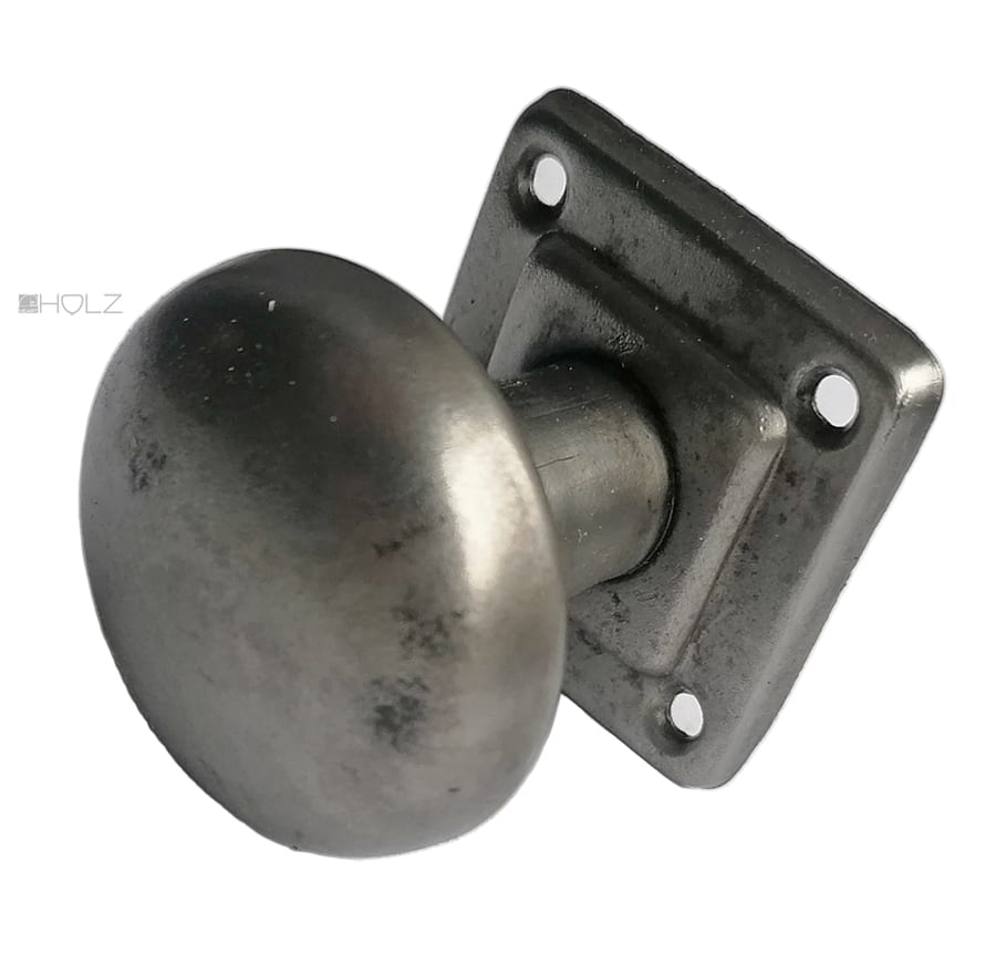 Türknauf Avantgarde 1920er alt Stahlblech 45mm