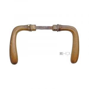 Jugendstil Türdrücker antik Haustür Türklinken alt 730gr. 10er Vk