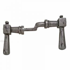 Türdrücker antik Eisen geschmiedet Türklinken Würfel alt