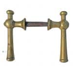 Türdrücker Biedermeier alt Kugel Perle antik 8er Vk