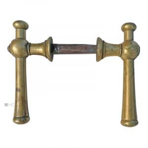 Türdrücker Biedermeier alt Kugel Perle antik 8er Vk