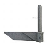 Mauer Tür Stützkloben geschmiedet Stahl Türkloben 12cm 10er Dorn