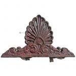 Mauer Sturz Tür Supraporte Eisen antik alt Palmette 43cm