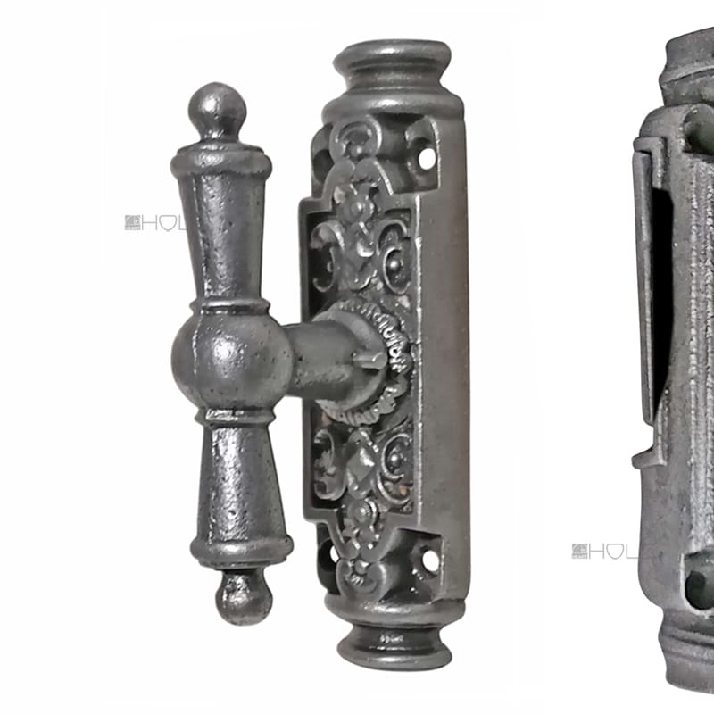 Basküle antik Fenstergetriebe Fenster Kugel alt Diamant Einreiber links Bruch