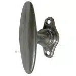 Fensterolive alt 1920er Stahl Fenstergriff Eisen 84/49/43