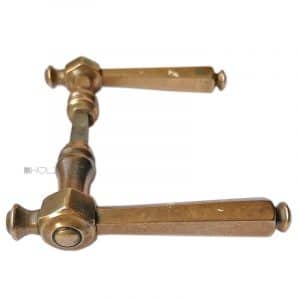 Türdrücker antik polygon Kreis alt 14.8mm 9/9.5er Vk