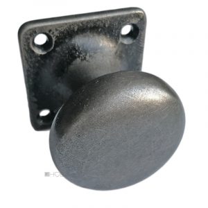 Türknauf Bauhaus Eisen Türgriff alt Stoßgriff 49mm