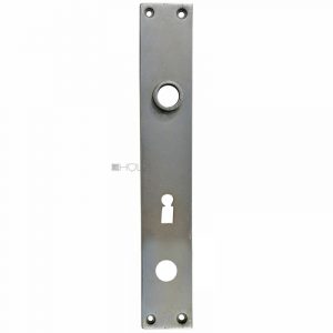 Langschild Bauhaus Wehag Nicksil alt vernickelt Sperrriegel 39x250-16.2x78/128
