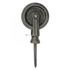 Schiebetür Laufrad Eisen antik Tür alt Dm 50mm